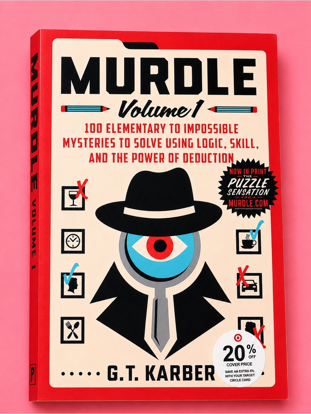 MURDLE Mystery Puzzle Game Book